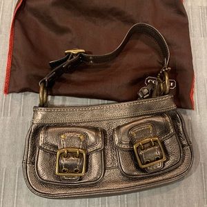 Coach No L05k-5732 Leather Clutch Bag
